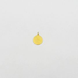 MEDALLA 17MM /O.AMARILLO
